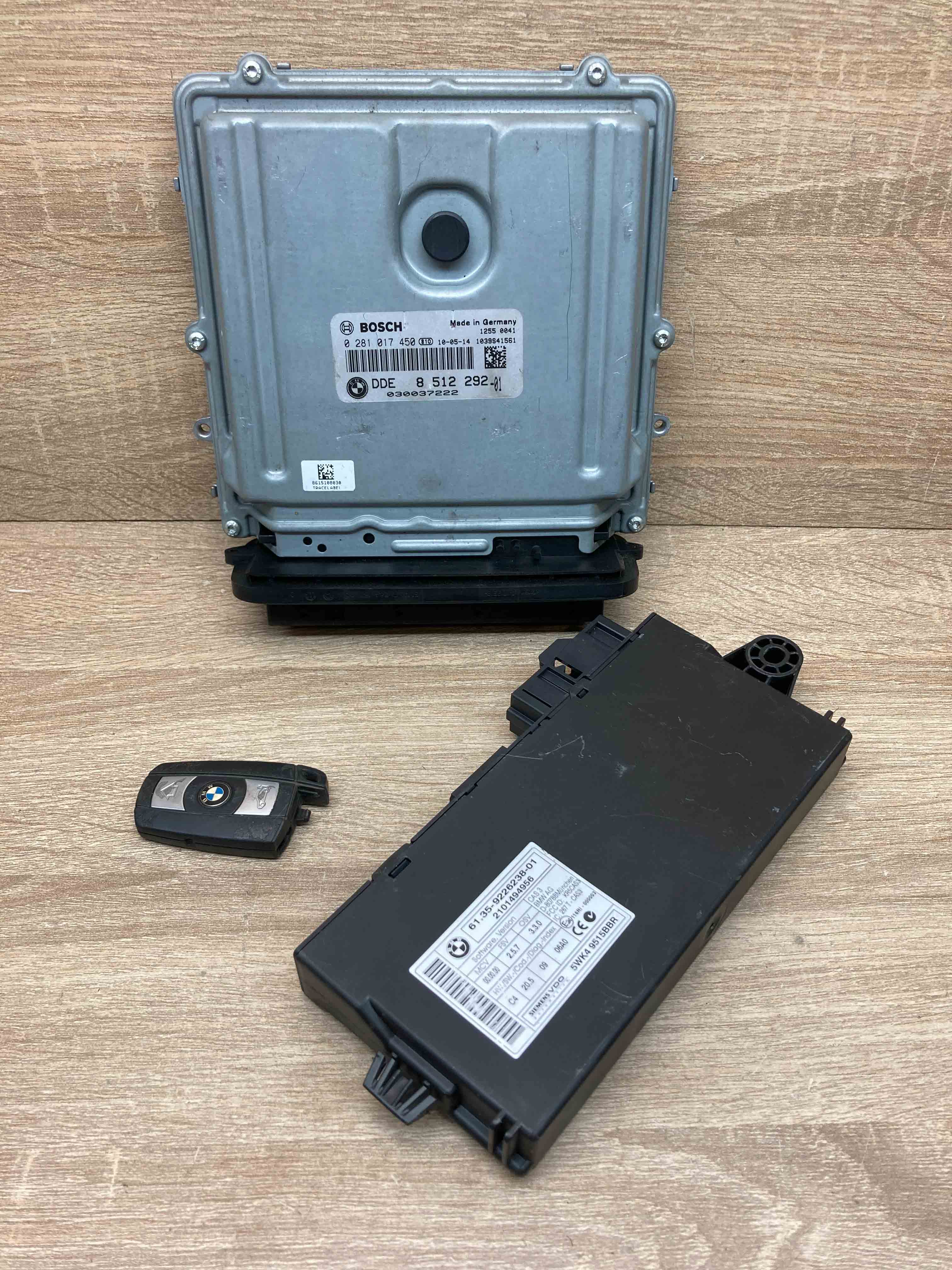8512292 9226238 BMW E90 E91 Series Motor ECU Engine Steuerger t 