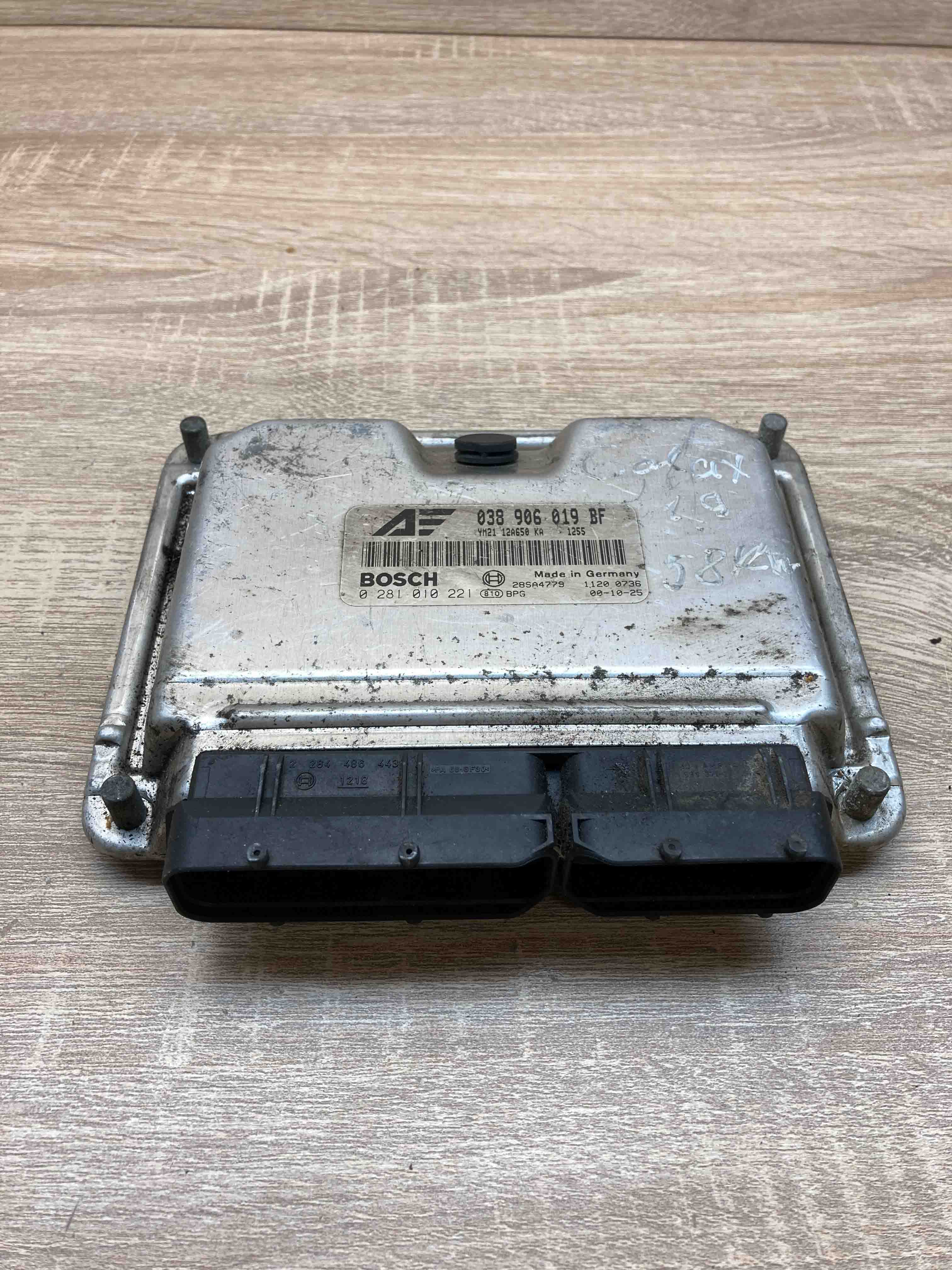 038906019BF 0281010221 Ford Motor ECU Engine Module Unit Bosch | eBay