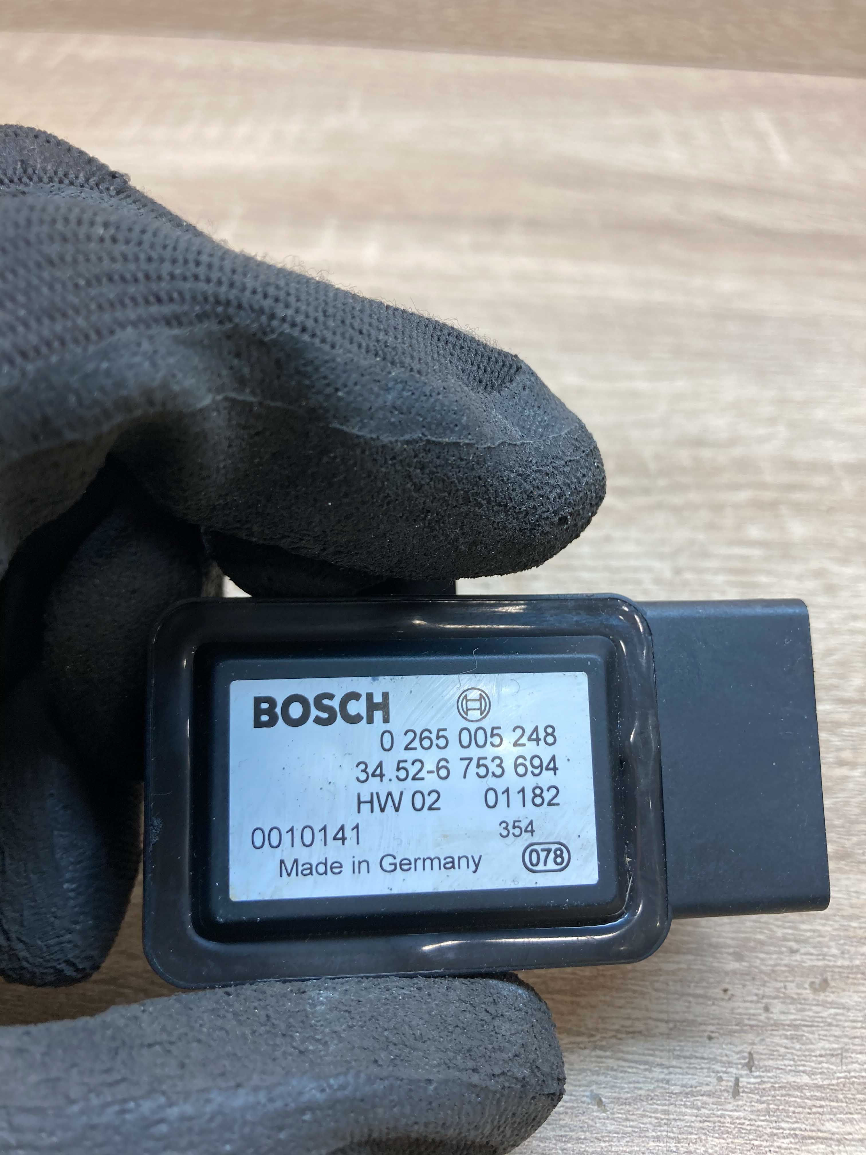 6753694 0265005248 BMW 3 5 7 Series X5 ESP YAW RATE SENSOR Bosch 