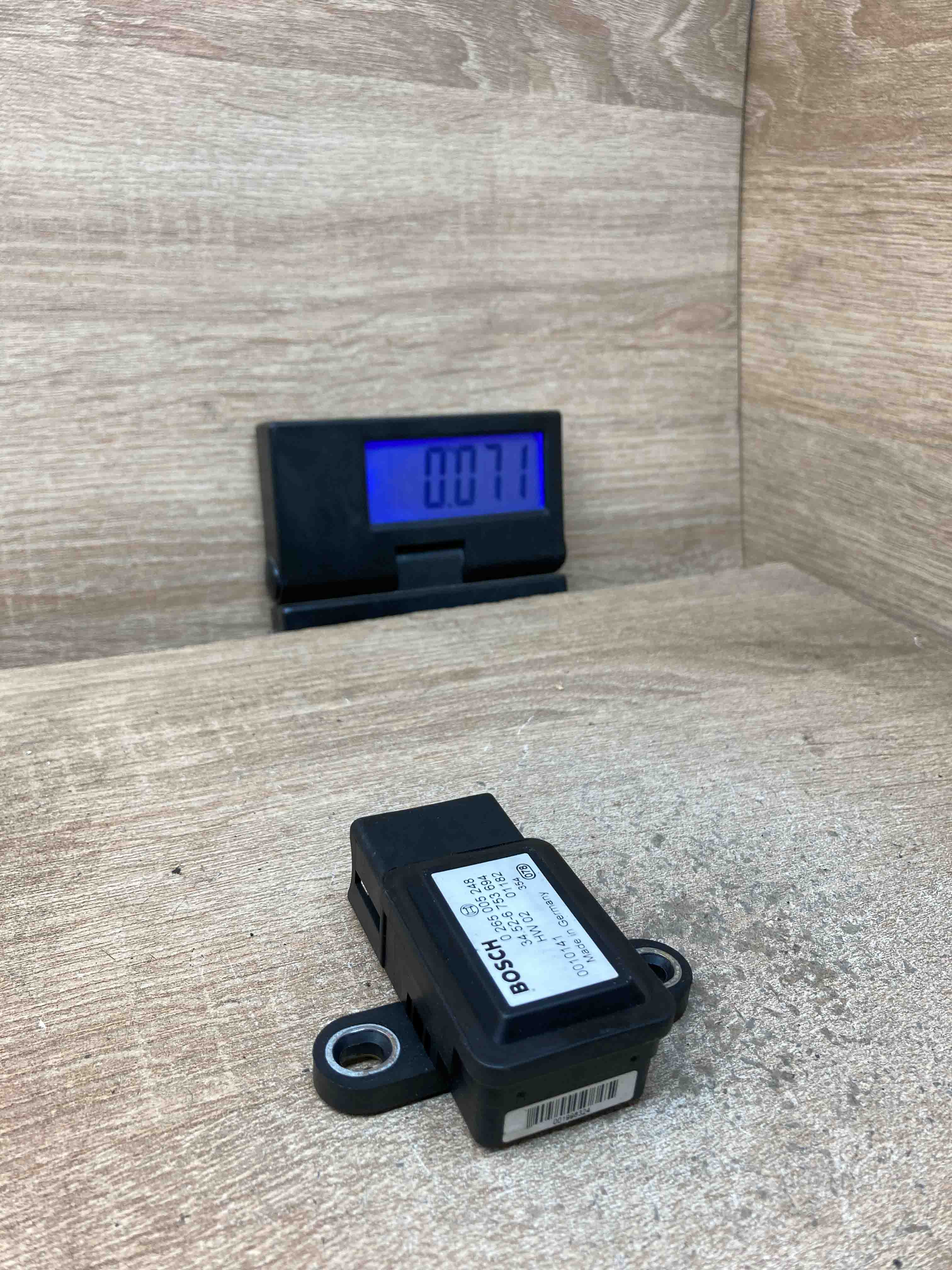 6753694 0265005248 BMW 3 5 7 Series X5 ESP YAW RATE SENSOR Bosch 